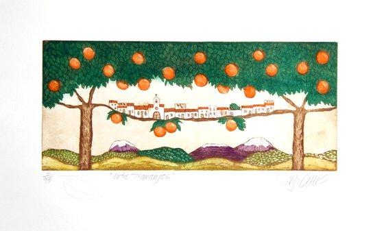 Amongst Orange Trees