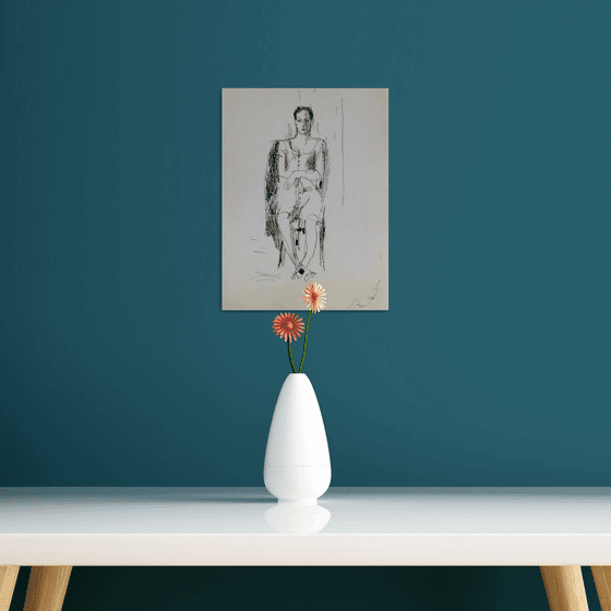 The Seated Model #6