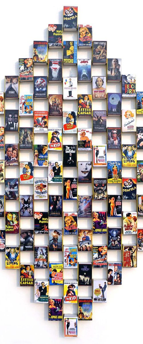 Hollywood on a matchbox by Sumit Mehndiratta