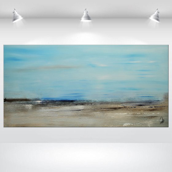 Departure - Acrylic Painting - Abstract Art Painting Canvas Art Wall Art Ready to hang