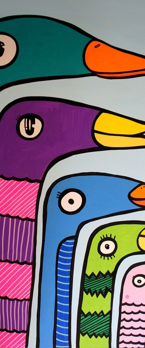 Five Ducks by Kev Munday