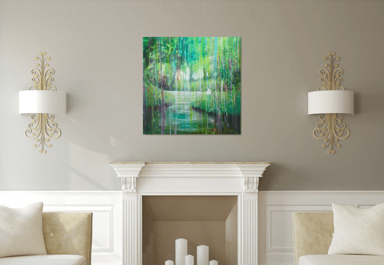 Emanation is a semi-abstract contemporary landscape