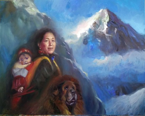 Tibet by HELINDA (Olga Müller)