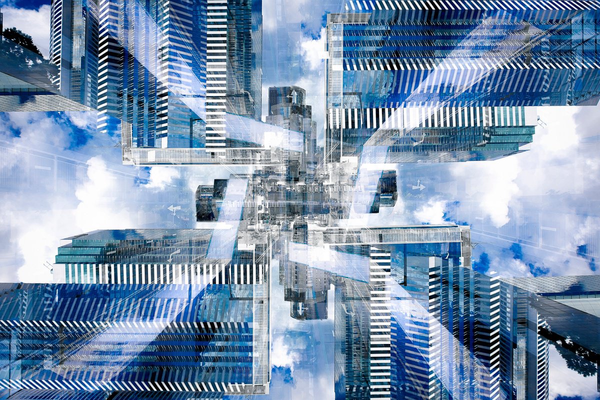 Urban And Pop Abstract Photograph By Sergio Capuzzimati, 24 X 16", Urban Jungle #2, Original Artwork