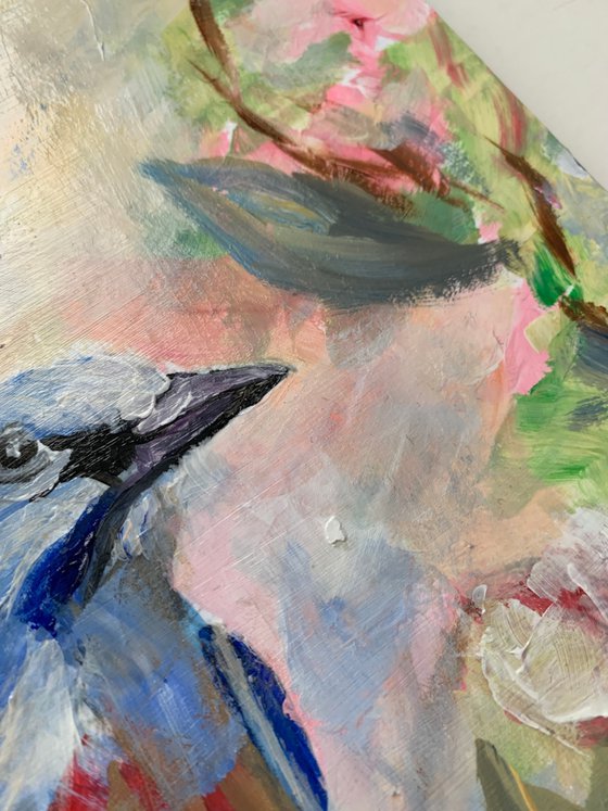 Bird on the branch.