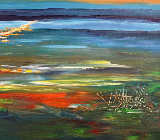 Romantic Evening Landscape D 2