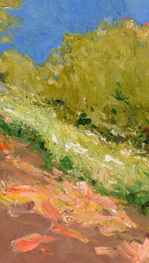 Summer Meadow. HIllside by Suren Nersisyan
