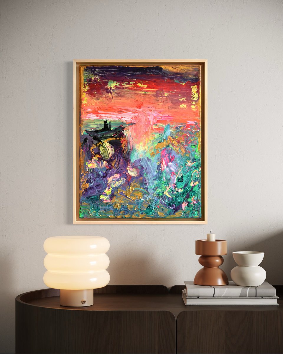 The Journey By Sebastian Merk, 17 X 21, Artwork For Sale On Artfinder