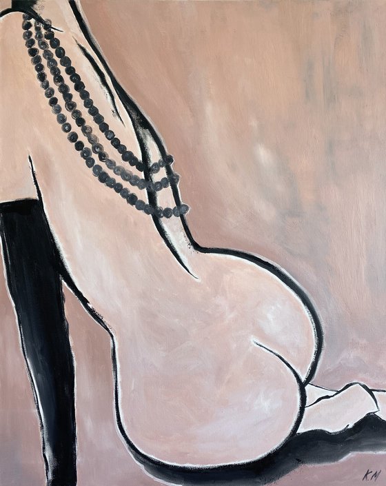 Madame with Gorgeous Buttocks