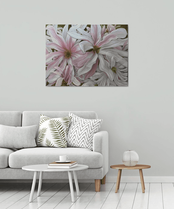 Ethereal Magnolia Bloom