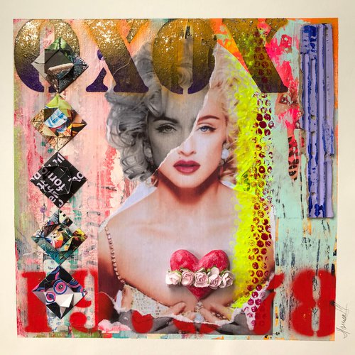 Madonna Queen of Pop by Hernan Reinoso