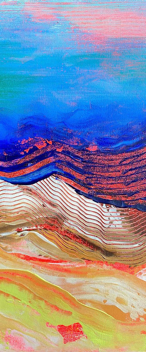 Abstract landscape by Mara Wanda