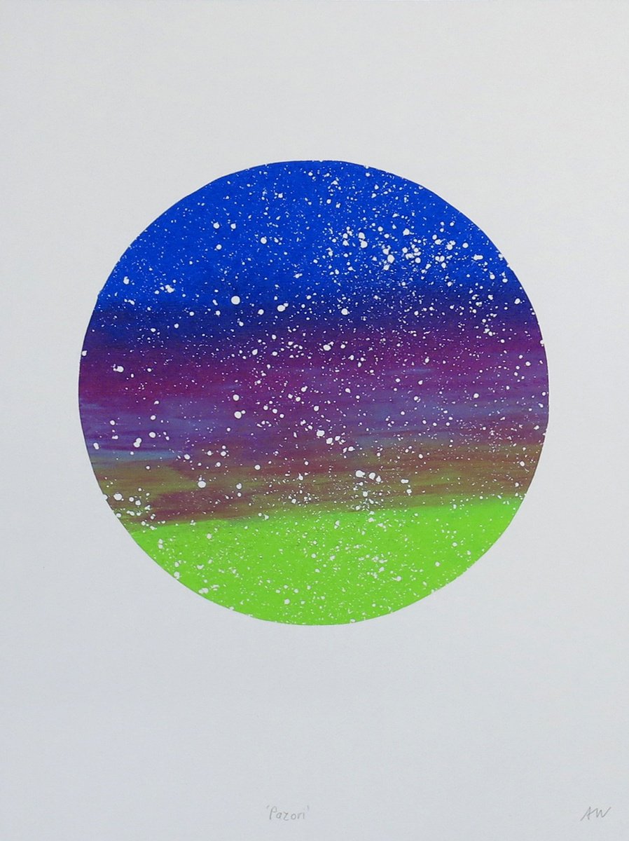 Pazori (Aurora Borealis) by Anna Walsh