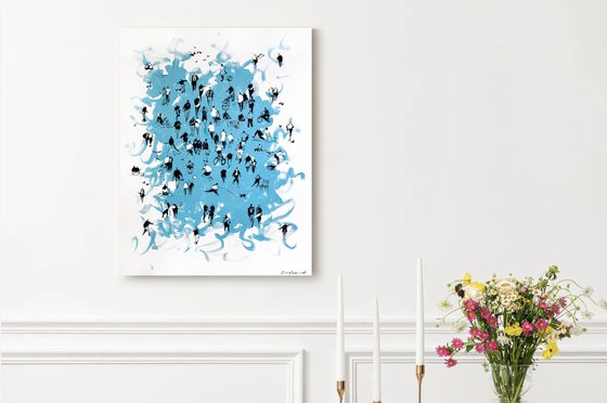 Everyone does their own thing Painting