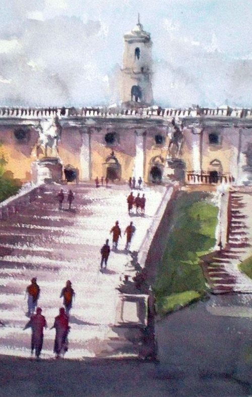 Campidoglio - Rome 2 by Giorgio Gosti