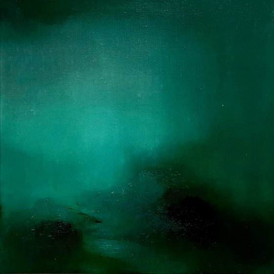 Green light 30x30 cm