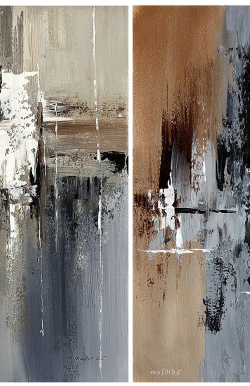 Layered Traces set 2 by Tatiana Malinovscaia