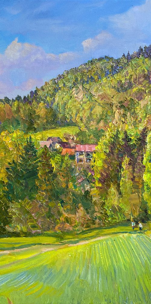 In the sunlight by Aleksandr Dubrovskyy