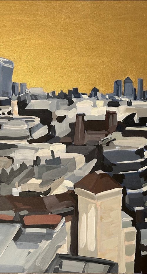 Gilded Thames 4 by Sarah Adams