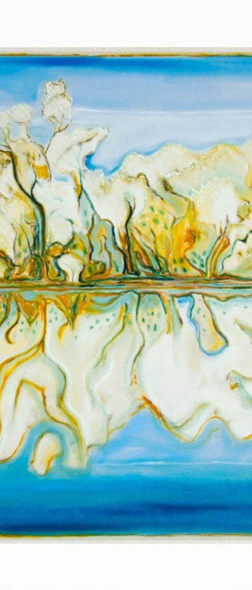 Hoar Frost in Morning Light by Billy Childish