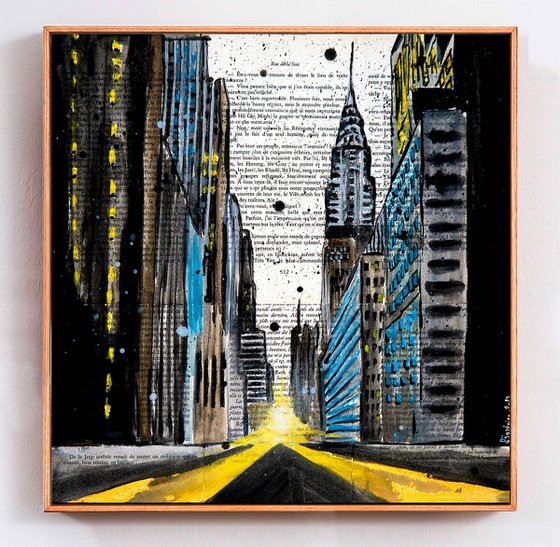 Urban Road line - READY TO HANG -  HOME - Gift