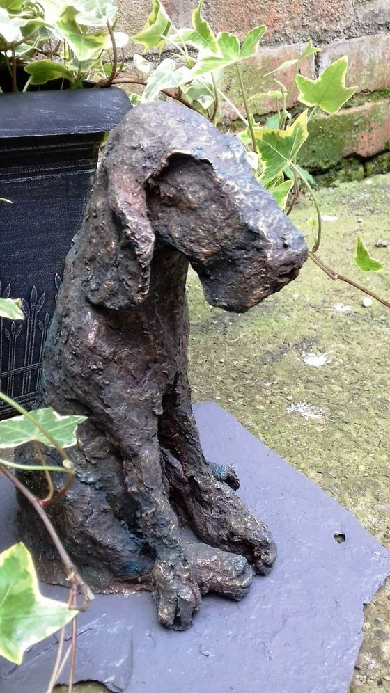 Hamlet Dog Sculpture