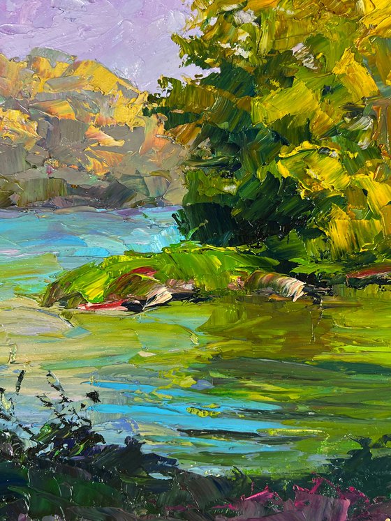 A River along the Forest