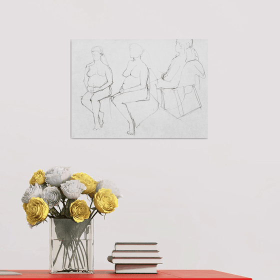 Study 04; Life Drawing