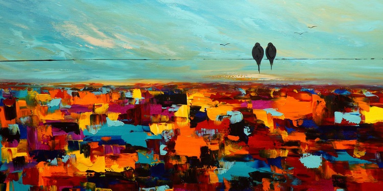 Birds On A Wire 7 By Art By Catalin Artfinder