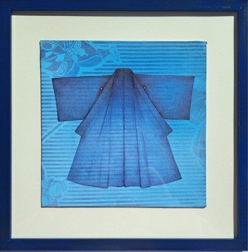 Blue kimono by Andromachi Giannopoulou