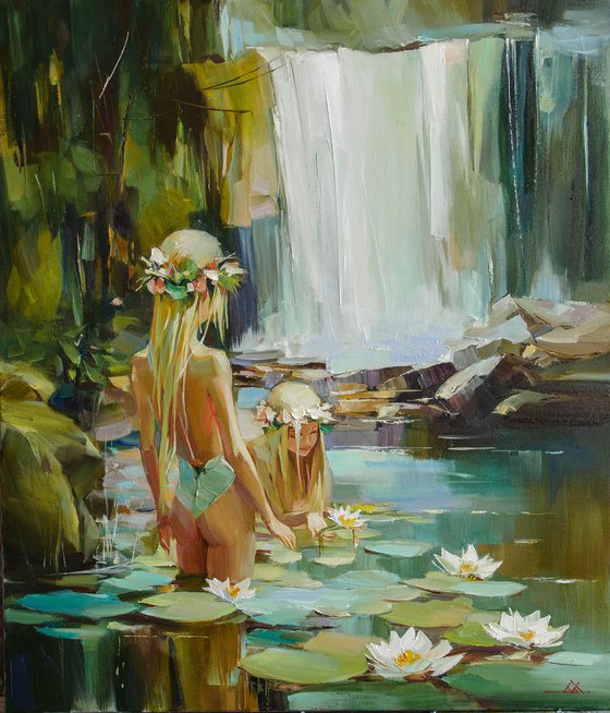 In the Embrace of a Fairy Lake
