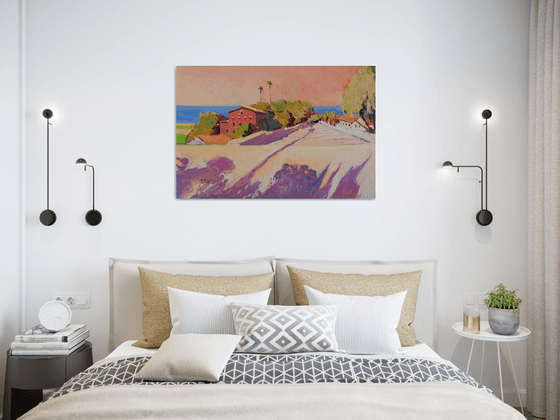 Staircase to the Ocean. Evening