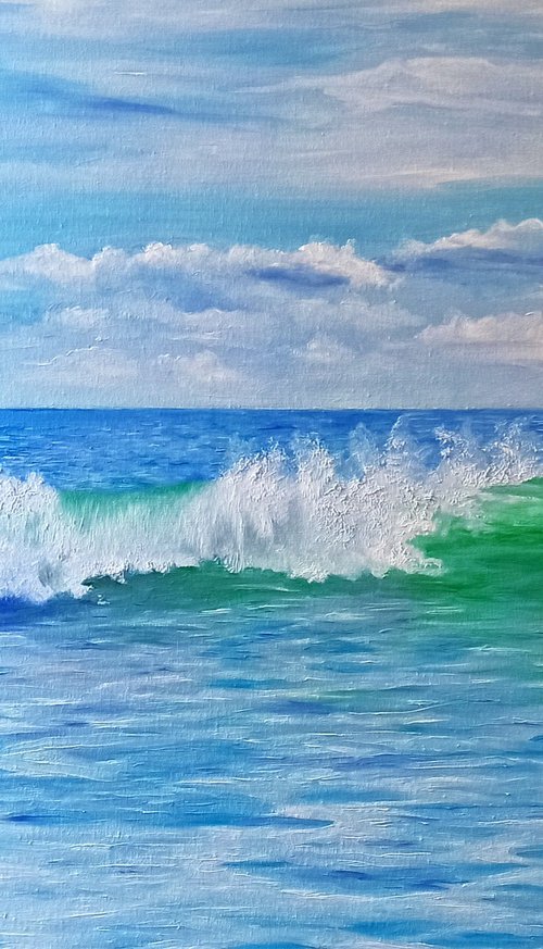 The wave by Anna Rita Angiolelli