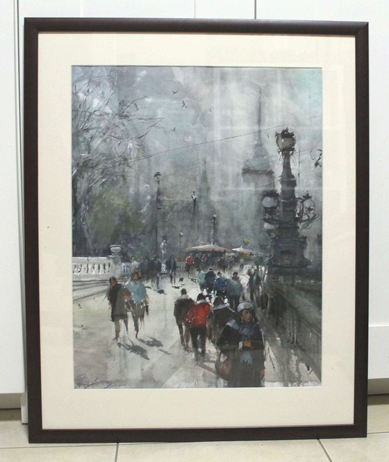 Winter in Volksgarten Park