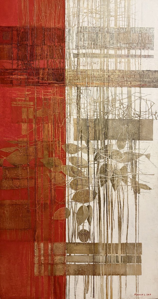 Vertical Silence By Movses Poghosyan, 28 X 51, Artwork For Sale On Artfinder