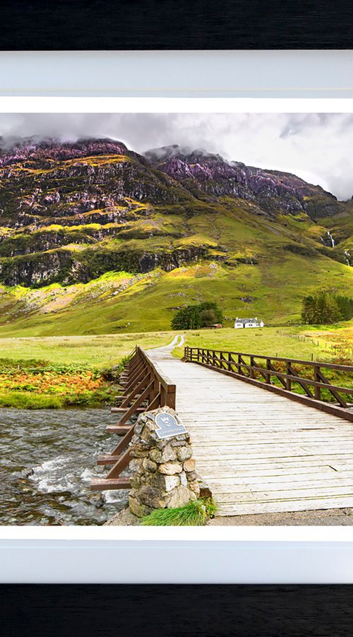 Achnambeithach Cottage -  Glencoe Valley Western Scottish Highlands by Michael McHugh