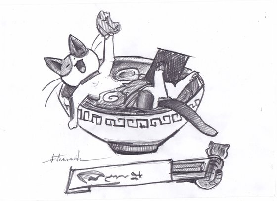 Ramen Cat