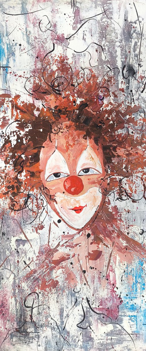 The Clown’s Mask by Ruben Ghulyan