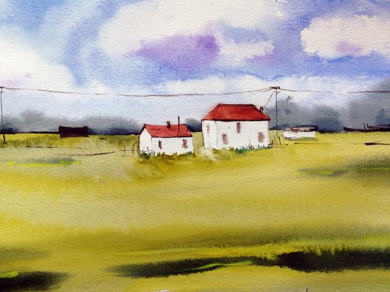 Farm landscape