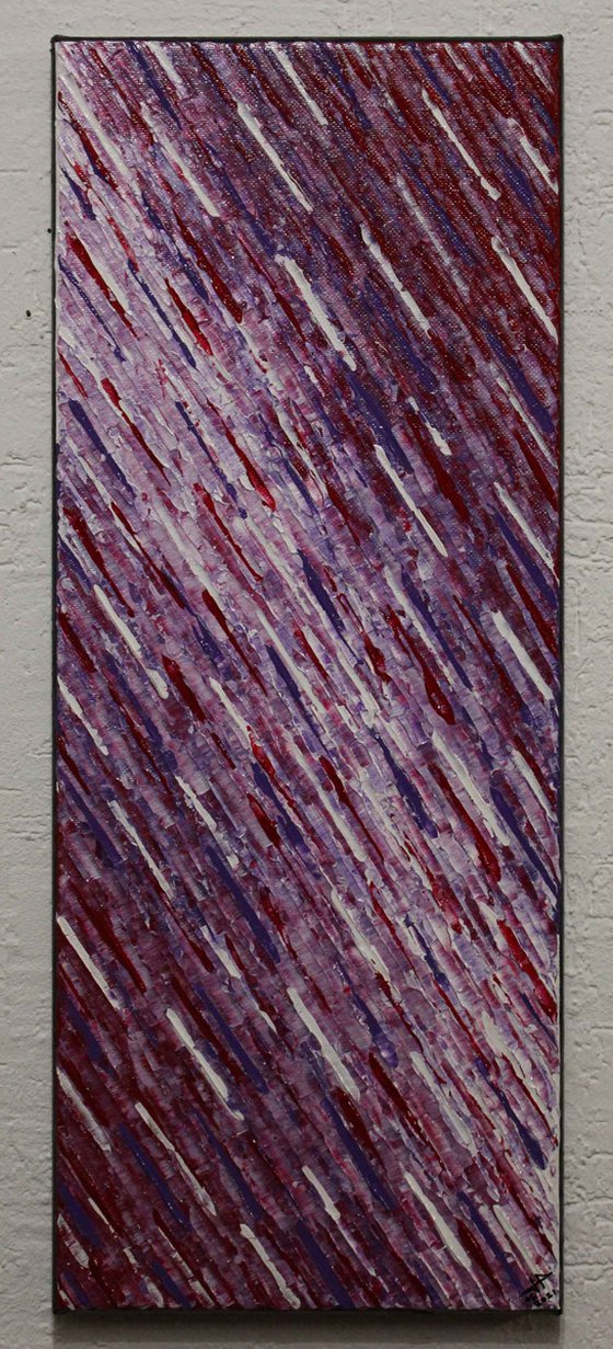 White purple magenta knife texture