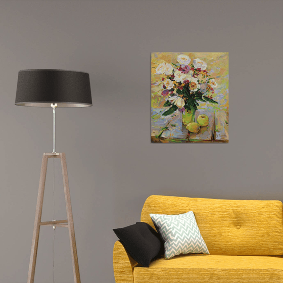 Morning Stillness Summer flowers