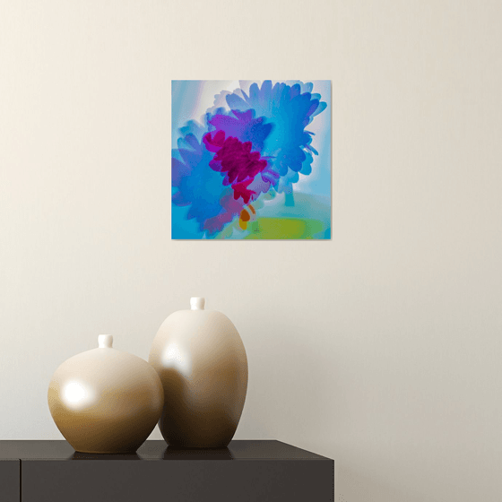 Psychedelic Flowers #4 Limited Edition 1/50 10x10 inch Photographic Print.