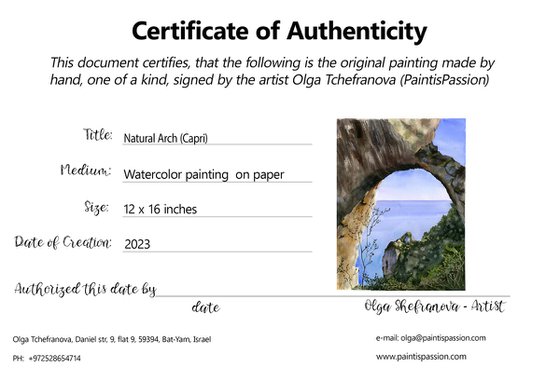 Natural Arch (Capri)