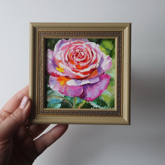 Rose Small Art Framed