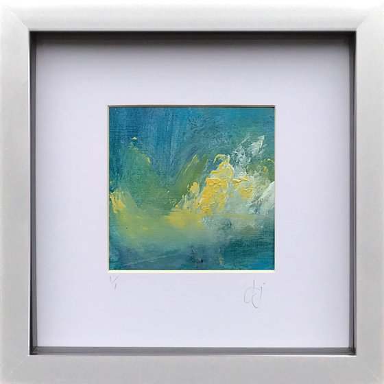 Edit 24 - Small, exclusive framed painting