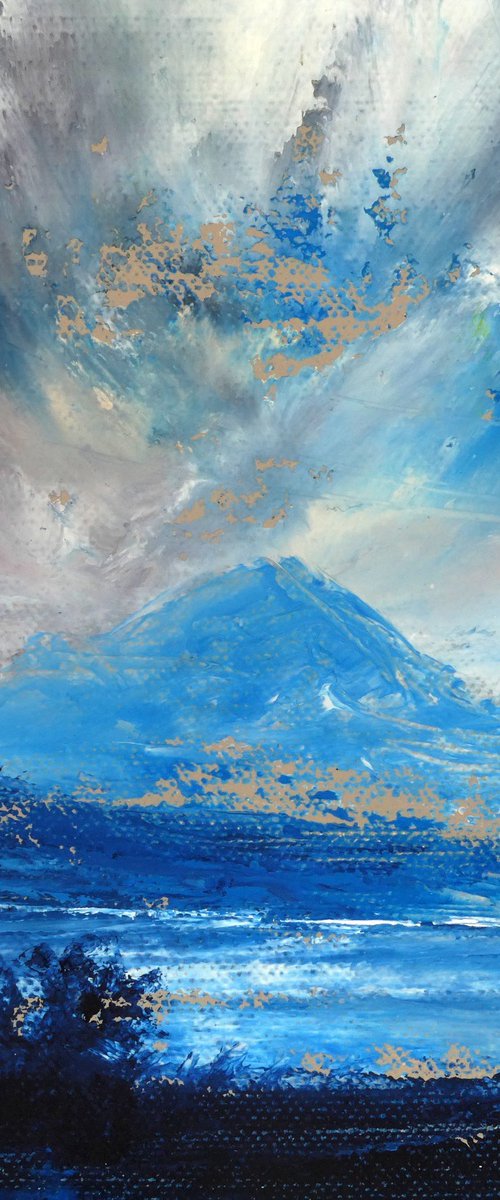 Cool Blue landscape by oconnart