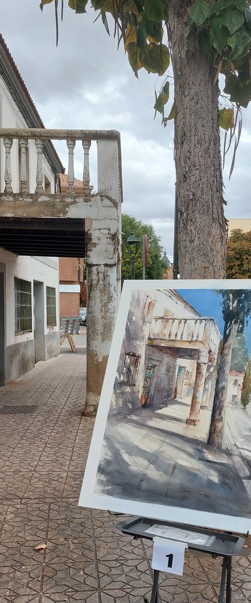 OLD CINEMA IN ALOVERA by Maylu García