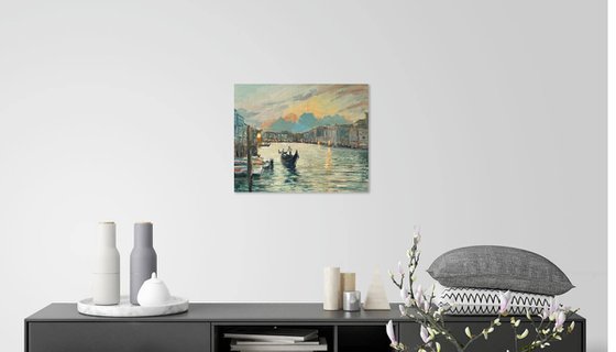 Twilight in Venice