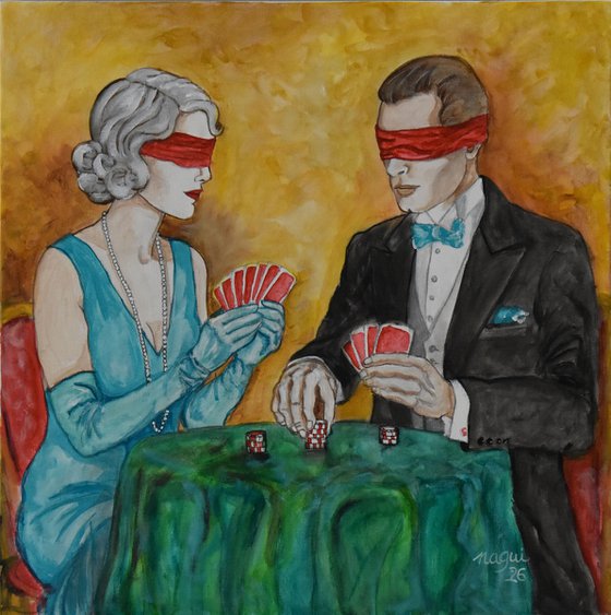 The blind wager