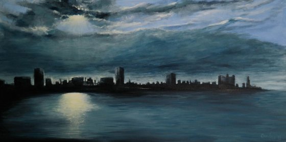 Still Night - Nocturno Series Painting